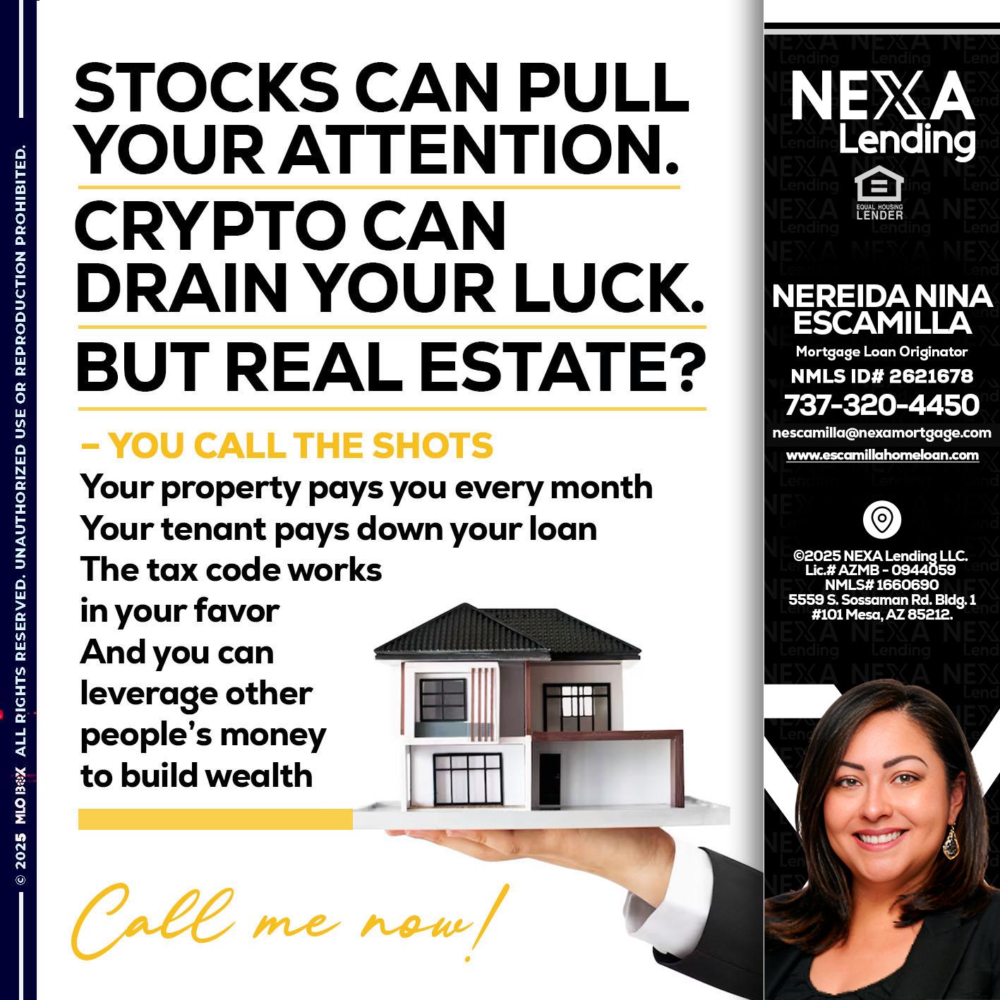 STOCK CAN - Nereida Nina Escamilla -Mortgage Loan Originator