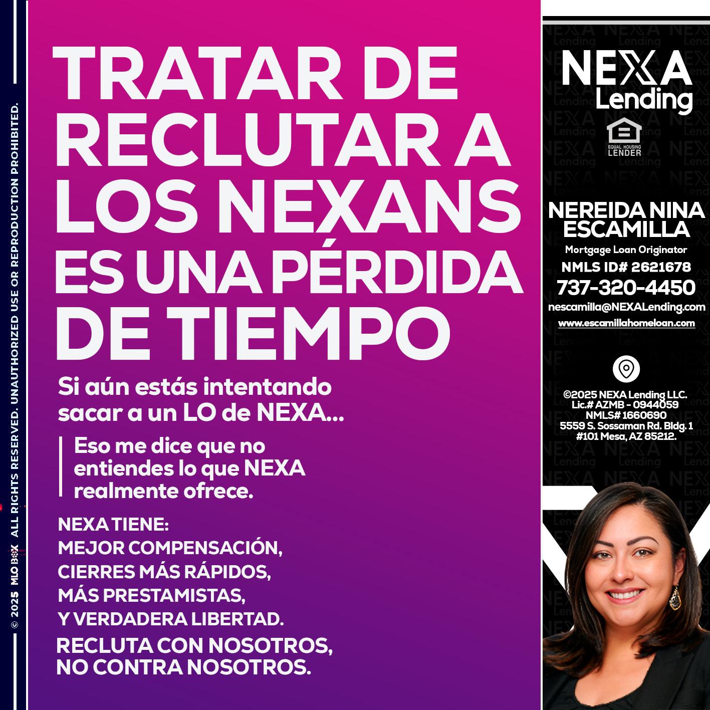 TRATAR DE - Nereida Nina Escamilla -Mortgage Loan Originator