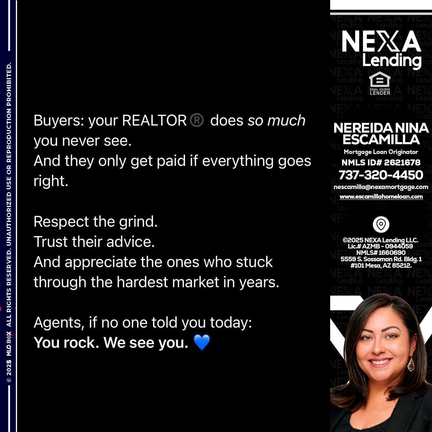 BUYERS - Nereida Nina Escamilla -Mortgage Loan Originator