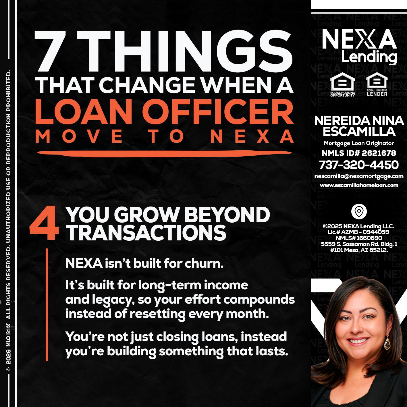 7 THINGS (4) - Nereida Nina Escamilla -Mortgage Loan Originator