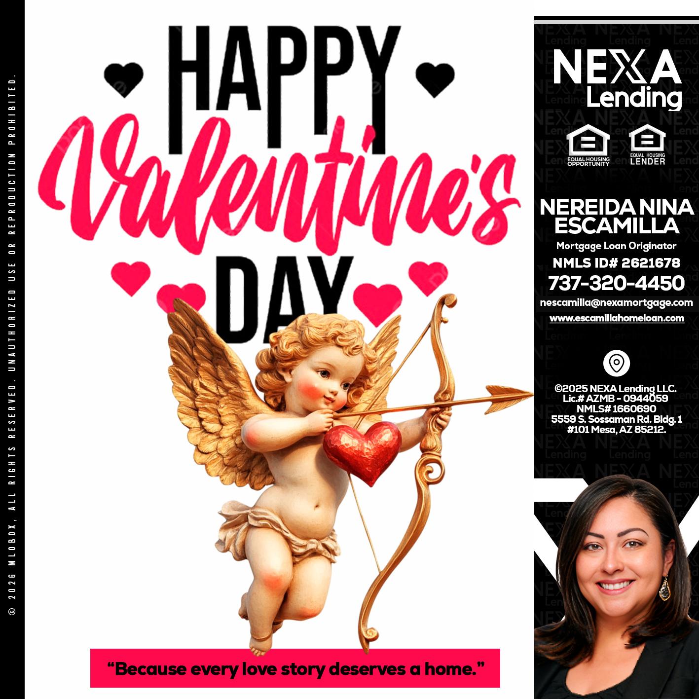 happy valentines day - Nereida Nina Escamilla -Mortgage Loan Originator
