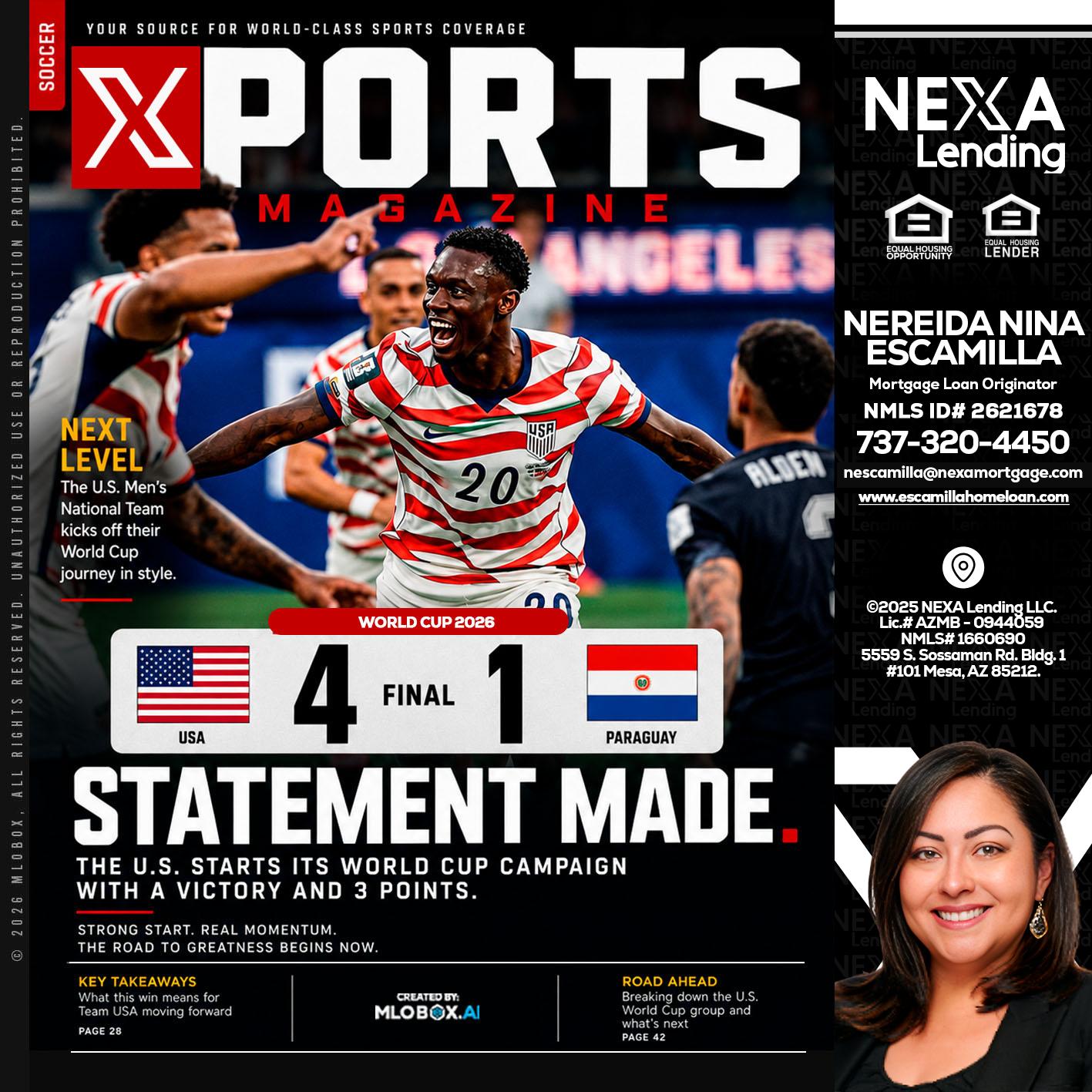 XPORTS - Nereida Nina Escamilla -Mortgage Loan Originator