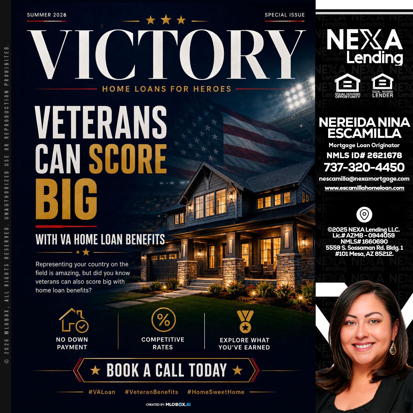 VICTORY - Nereida Nina Escamilla -Mortgage Loan Originator