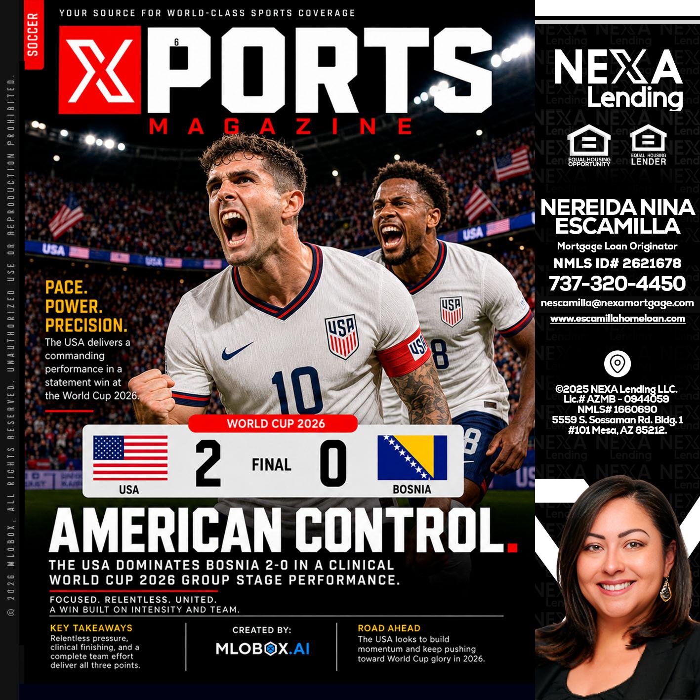 AMERICAN CONTROL - Nereida Nina Escamilla -Mortgage Loan Originator